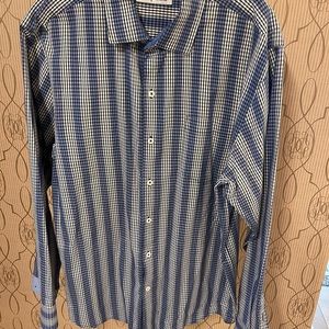 Men’s Tommy Bahama, long sleeve button down shirt, size large